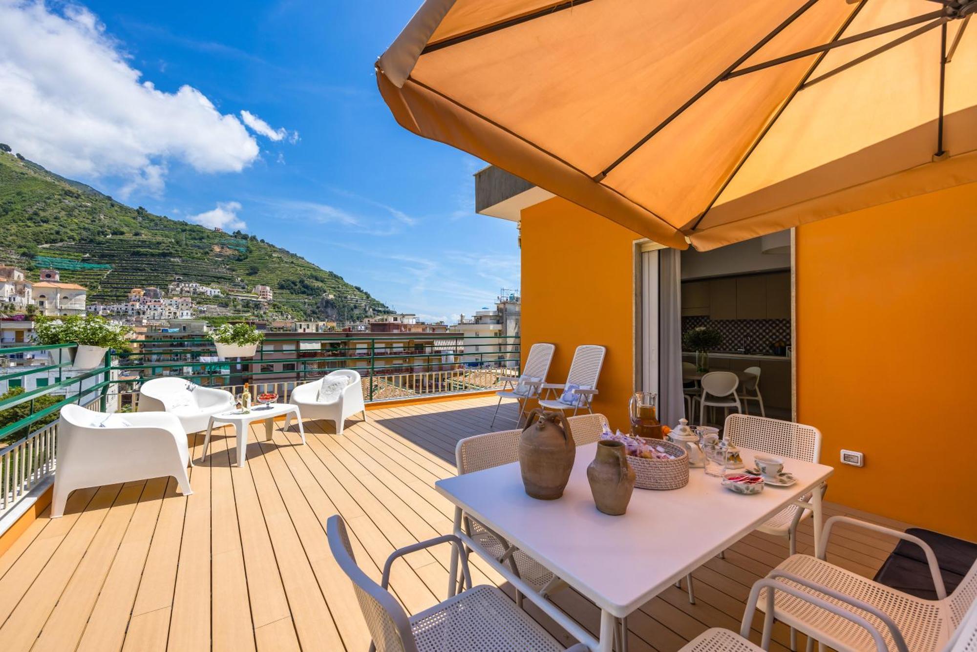 Le Terrazze Di Santa Tecla Apartment Maiori Exterior foto