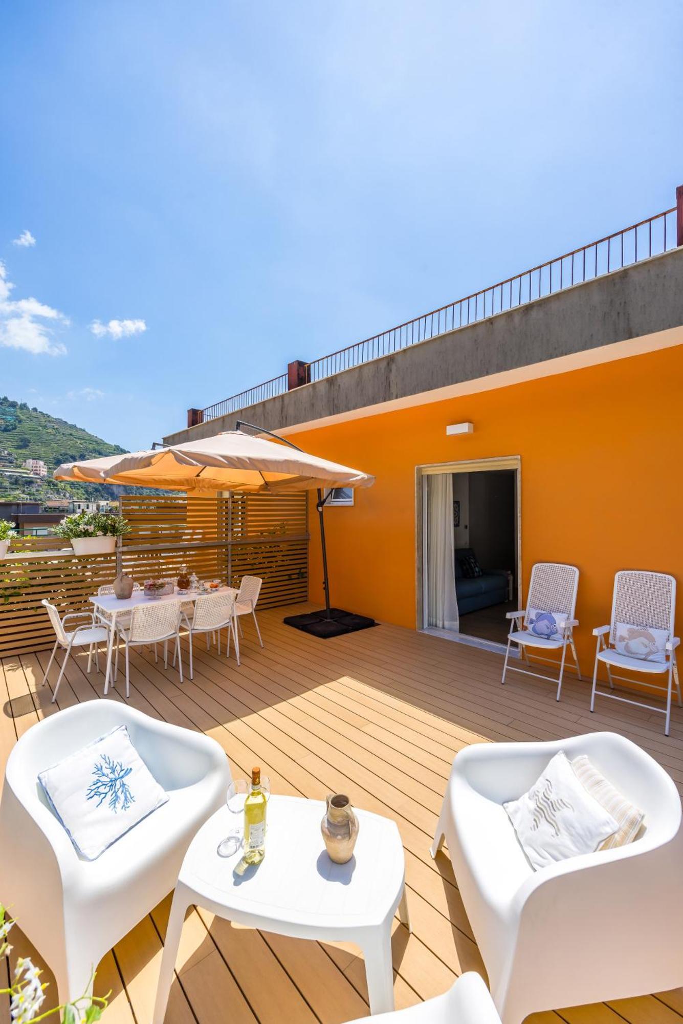 Le Terrazze Di Santa Tecla Apartment Maiori Exterior foto